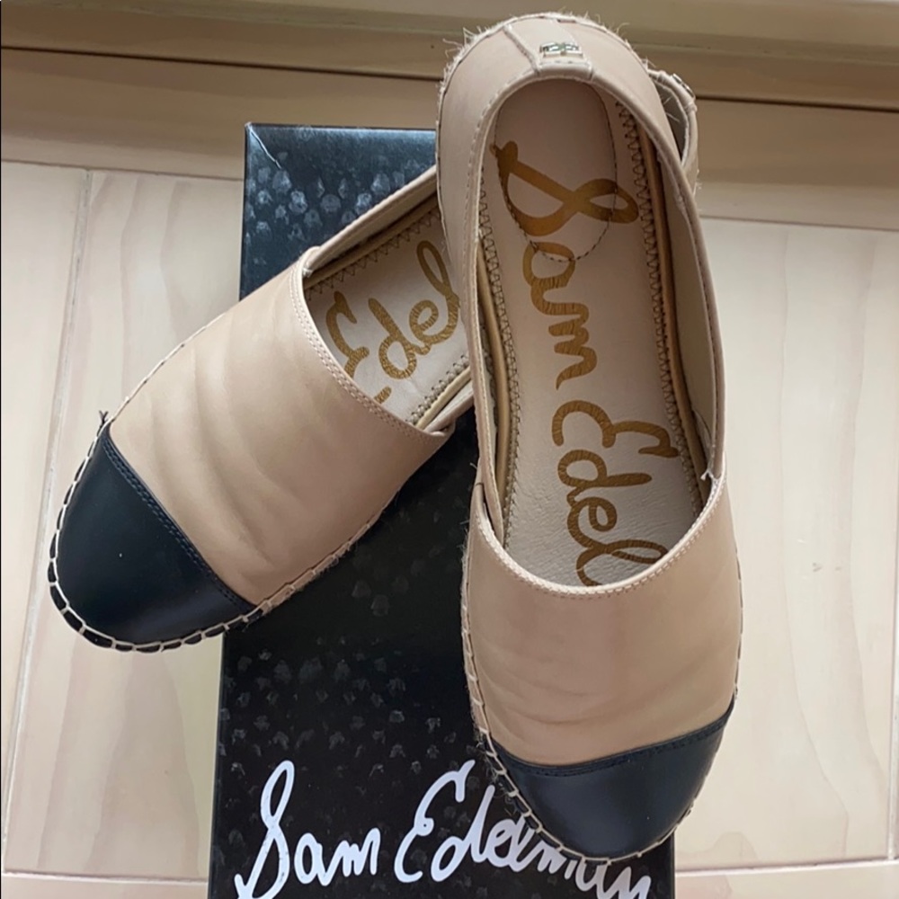 Sam Edelman Leather Espadrilles